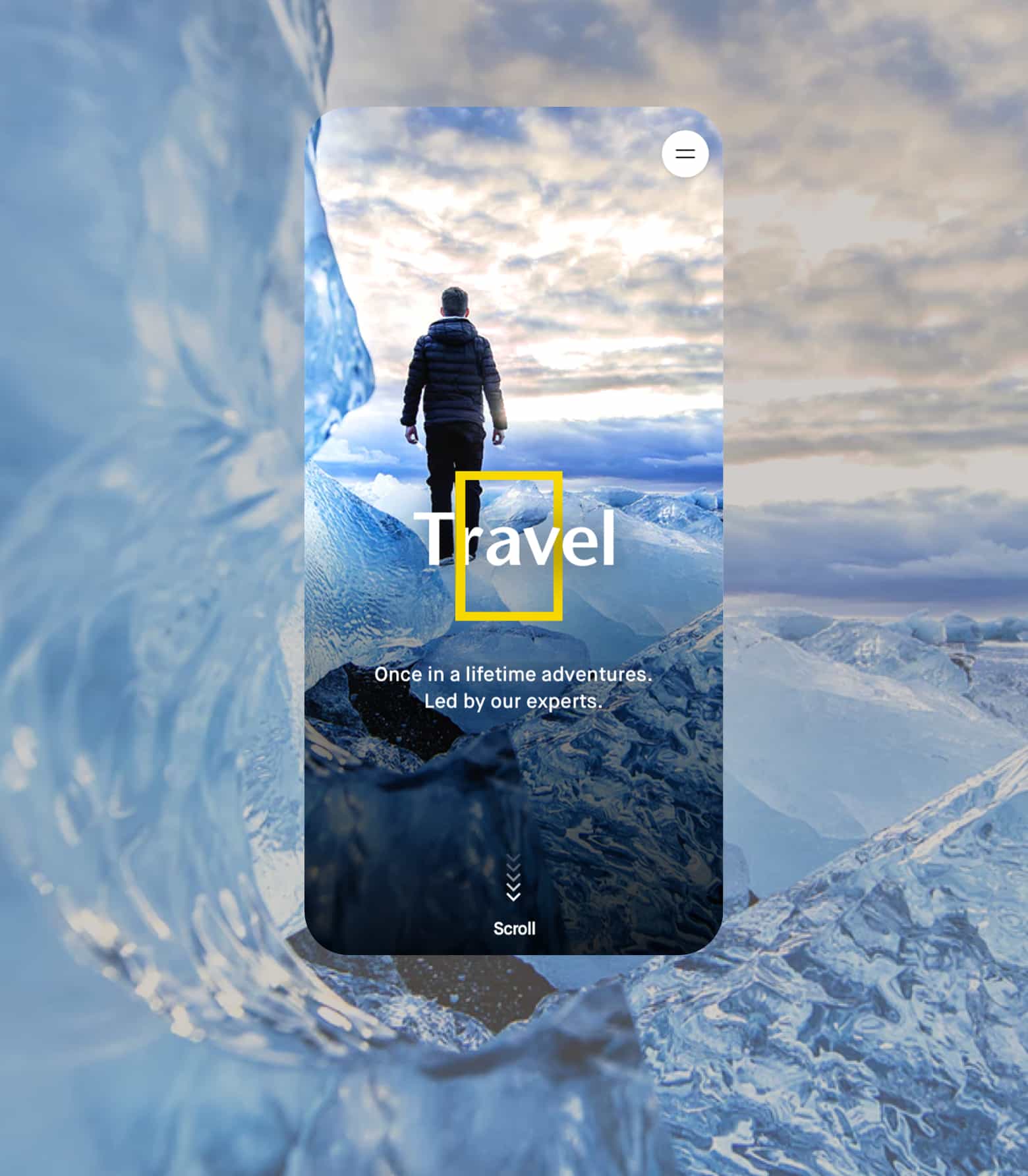 National geographic app concept