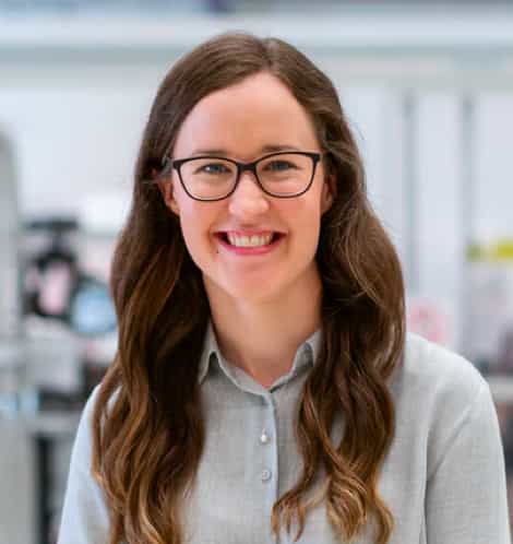 Portrait of a women engineer wearing glasses